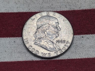 1963-P Franklin Half Dollar