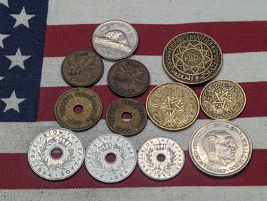 (12) Foreign Coins