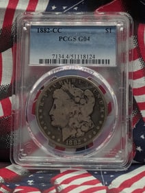 1882-CC Morgan Dollar PCGS G 04