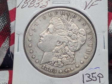 1883-S Morgan Dollar VF