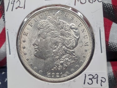 1921 Morgan Dollar MS