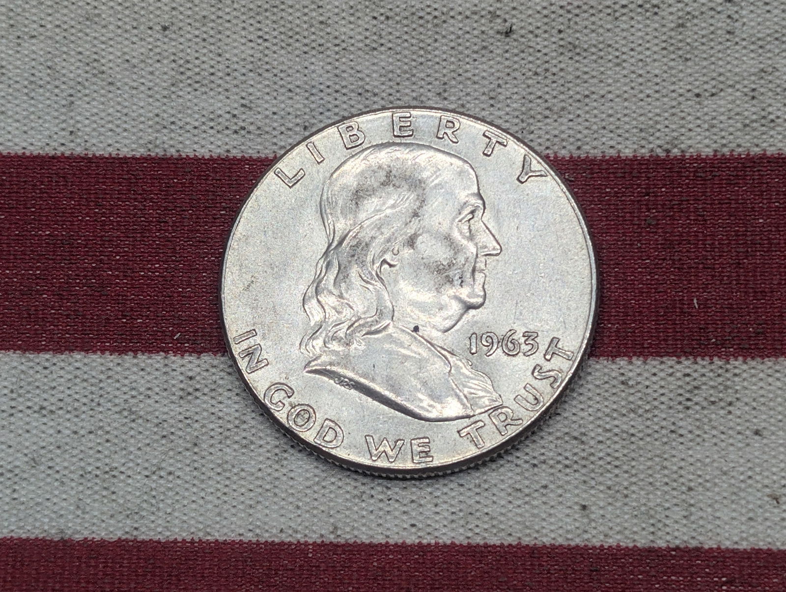 1963-P Franklin Half Dollar (1 of 2)