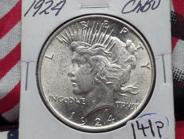 1924 Peace Dollar Choice BU