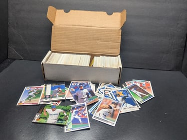 Approximately 600 Count Assorted 1990's Baseball Cards