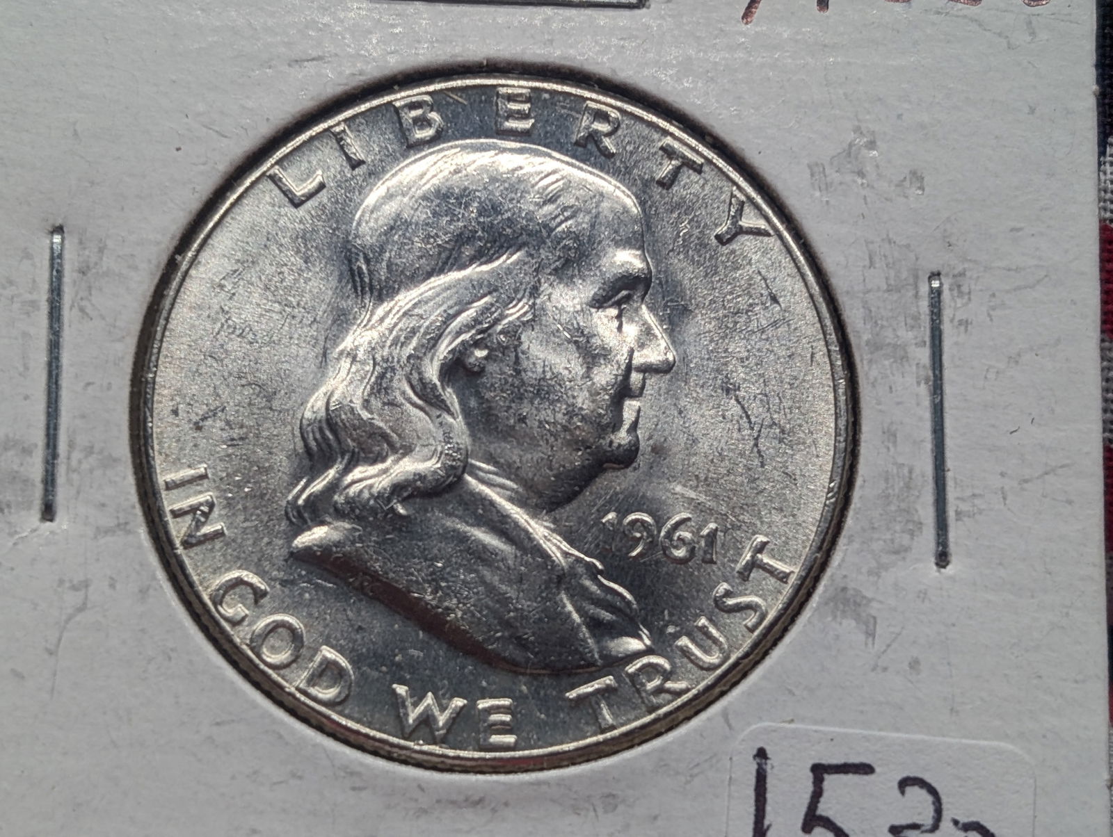 1961 Franklin Half Dollar MS Very High Grade (1 of 3)