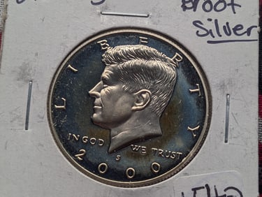 2000-S Kennedy Half Dollar Silver Proof