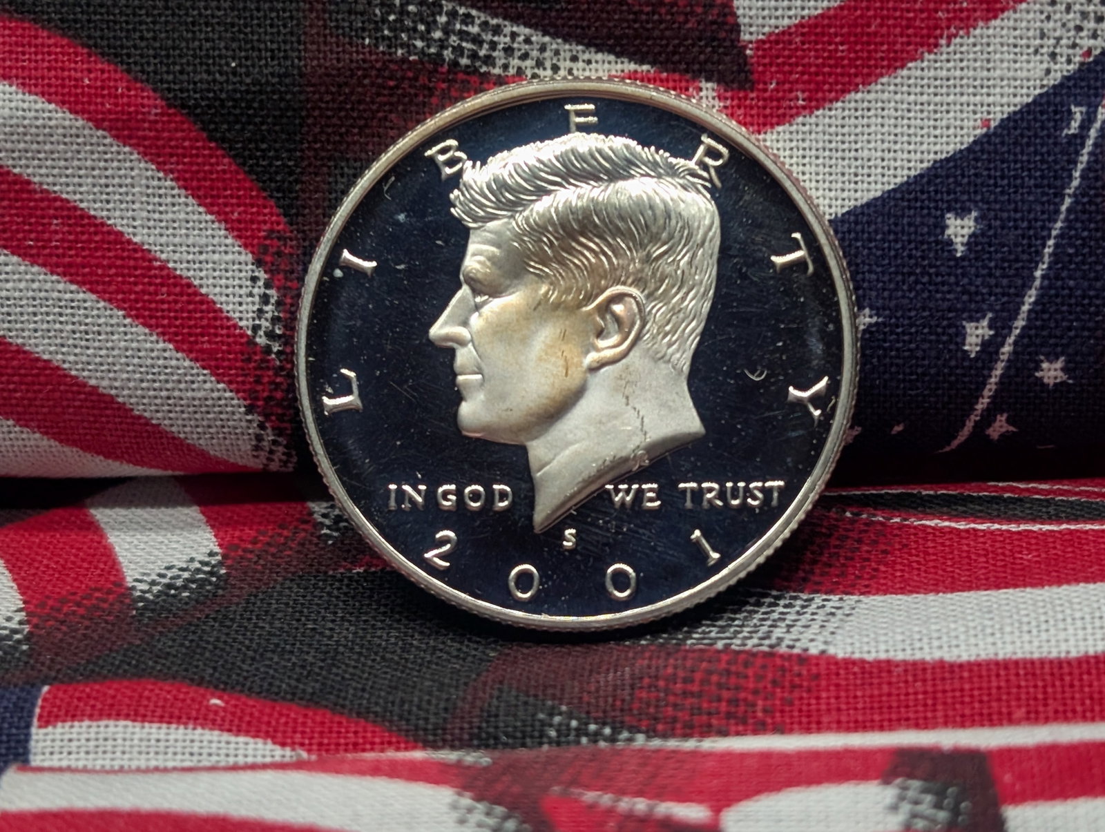 2001-S Kennedy Half Dollar Silver Proof: 2001-S Kennedy Half Dollar Silver Proof