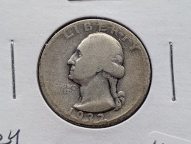Key Date 1932-D Washington Quarter VG