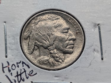 1913 Type 1 Buffalo Nickel Full Horn XF