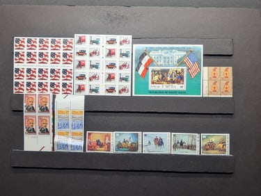 Assorted Stamps, Never Hinged