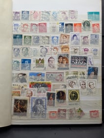 Book Of Assorted Foreign Stamps