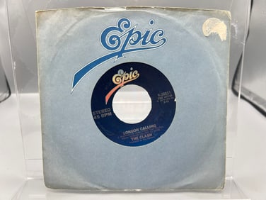 1979 The Clash London Calling/Train In Vain (Stand By Me) 45 RPM Record - 9-50851