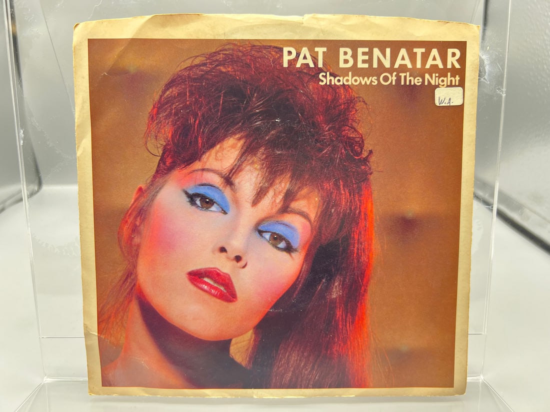 1982 Pat Benatar Shadows of The Night/The Victim 45 RPM Record W/ Picture Sleeve - CHS 2647 (1 of 4)