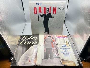 Lot of (3) Bobby Darin Vinyl Albums - Varying Conditions