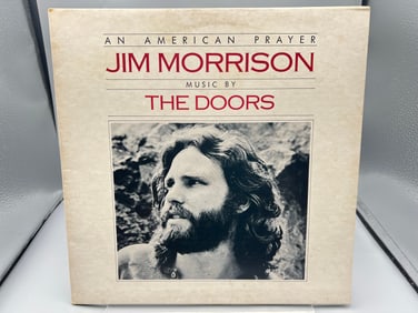 1978 Jim Morrison Music By The Doors An American Prayer Vinyl Album - 5E 502