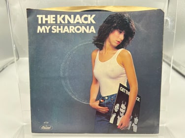 1979 The Knack My Sharona/Let Me Out 45 RPM Record W/ Picture Sleeve - 4731