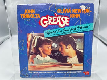 1978 John Travolta & Olivia Newton-John Grease Alone At A Drive In-Movie/You're The One That I Want