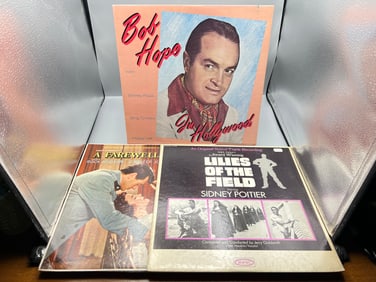 Lot of (3) Assorted Vinyl Albums - Varying Conditions