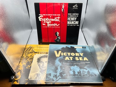 Lot of (3) Assorted Vinyl Albums - Varying Conditions