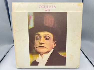 1973 Faces Ooh-La-La Vinyl Album W/ Poster - BS 2665 - Rod Stewart