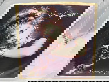 1984 Cyndi Lauper All Through The Night/Witness 45 RPM Record W/ Picture Sleeve - 37-04639
