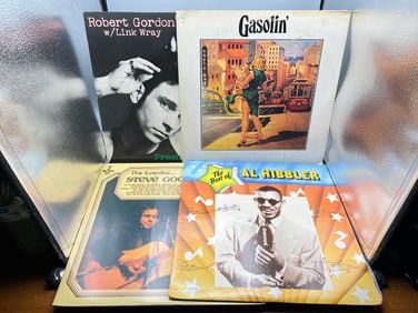 Lot of (4) Assorted Vinyl Albums - Varying Conditions