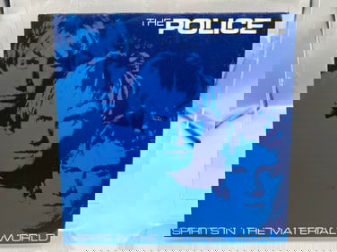 1982 The Police Low Life/Spirits In The Material World Italy Release 45 RPM Record W/ Picture Sleeve