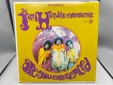 1968 The Jimi Hendrix Experience Are You Experienced Reissue & Repress Vinyl Album - RS 6261