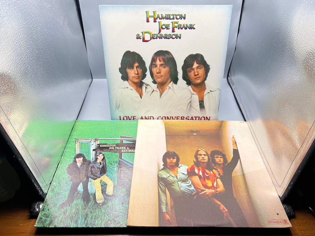 Lot of (3) Hamilton, Frank, & Dennison Vinyl Albums - Varying Conditions: Lot of (3) Hamilton, Frank, & Dennison Vinyl Albums - Varying Conditions - Records are untested by auction house for play quality. All items are sold as is.