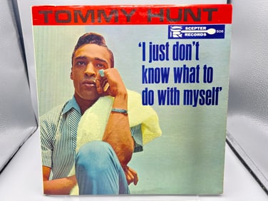 1962 Tommy Hunt I Just Don't Know What To Do With Myself Vinyl Album - LP-506