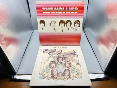 1970s The Hollies Words And Music By Bob Dylan & 1977 The Hollies Clarke, Hicks, Sylvester, Calvert,
