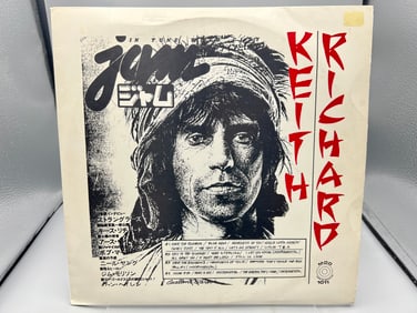 Unknown Release Date Keith Richards In Tune With City Jam Unofficial Release Vinyl Album - MOD 1011