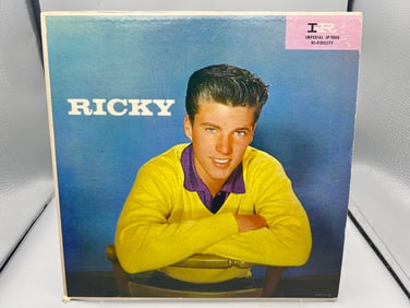 1957 Ricky Nelson Ricky Self Titled Debut Vinyl Album - IMLP-9048