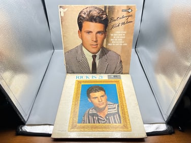 Ricky Nelson 1961 Ricky Is 21 & 1965 Best Always Vinyl Albums - LP-9152 & DL 4660