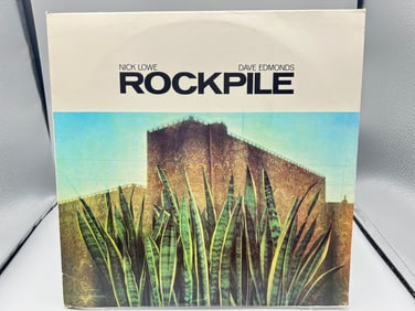 1980 Nick Lowe & Dave Edmonds With Rockpile Down Down Down Unofficial Release Vinyl Album - 2R 65