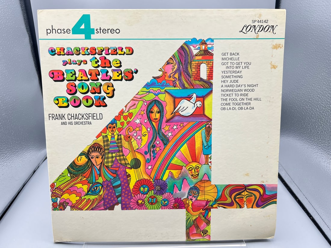 1970 Frank Chacksfield And His Orchestra Plays The Beatles Song Book Vinyl Album - SP 44142: 1970 Frank Chacksfield And His Orchestra Plays The Beatles Song Book Vinyl Album - SP 44142 - Records not tested by auction house for play quality. All items are sold as is.