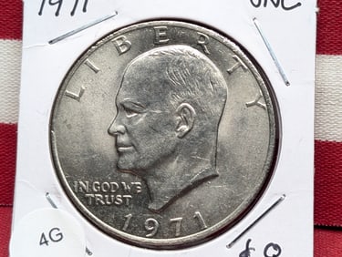 1971 Unc. Ike Dollar