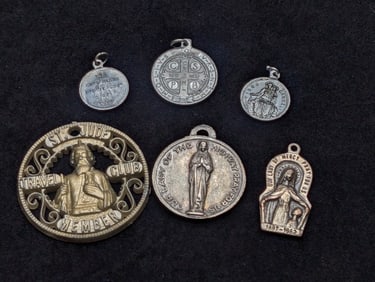 Lot Of Religious Medals/Pendants.