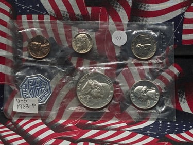 1963-P U.S. Mint Proof Set, NO Envelope