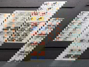 5-Misc Plate Blocks & Strips