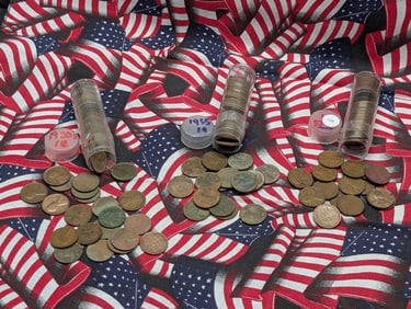 Approx. 150 Mixed Date Lincoln Wheat Cents