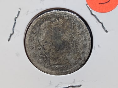 1893 Barber Quarter