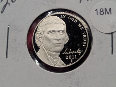 2011 -S Jefferson Nickel