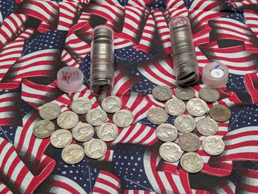 (40) Mixed Date Jefferson Nickel & (41) Mixed Date Buffalo Nickels