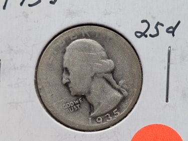1935 Washington Quarter