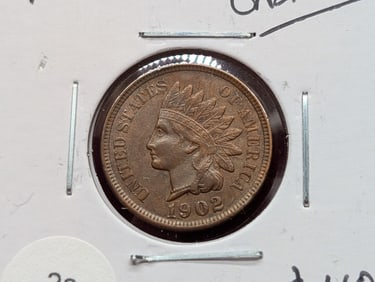 1902 Indian Head Cent, Great Details, HIGH GRADE