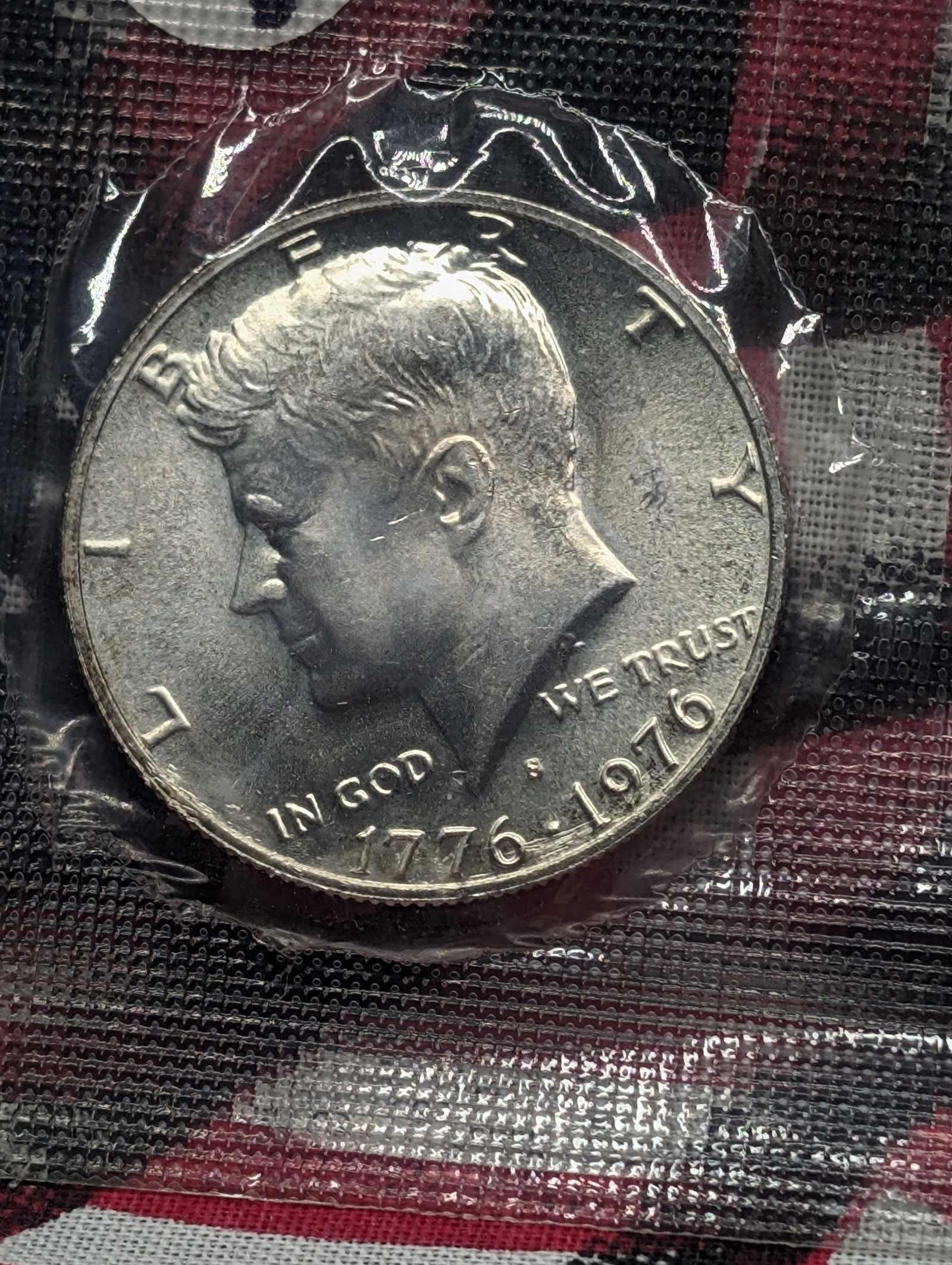 1776-1976-S Kennedy Silver Half Dollar, Mint, Unc.: 1776-1976-S Kennedy Silver Half Dollar, Mint, Unc.