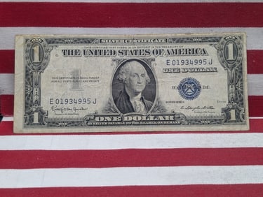 1935 H $1 Silver Certificate U.S. Note