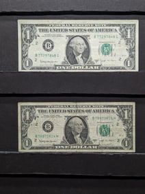 2-1963-B Joseph Barr Fed Res Notes