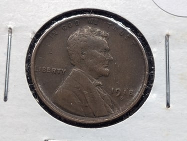 1918-S Lincoln Wheat Cent